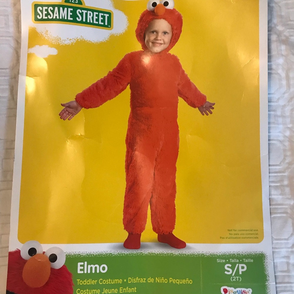 Elmo costume 2T